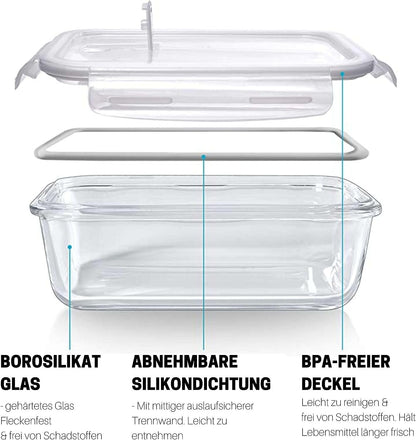 Aufbewahrungsboxen, Rechteckig