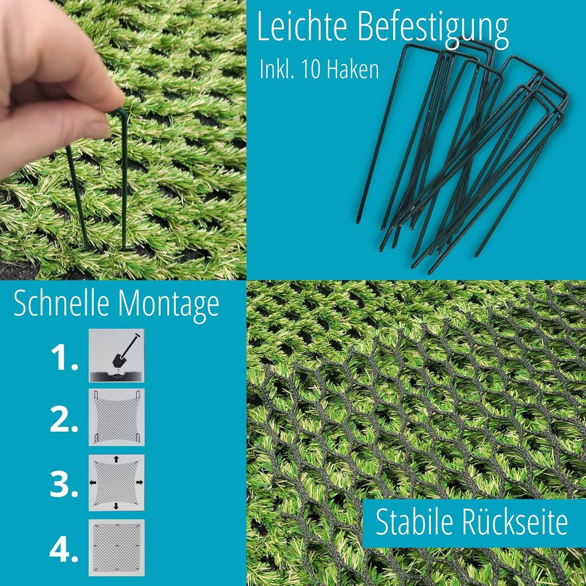 Kunstrasen für Mähroboter
