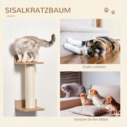 Katzenkletterwand-Set
