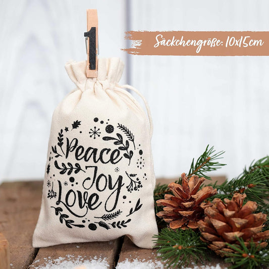 Adventskalender zum Befüllen, Hello Winter