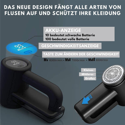 Fusselrasierer Elektrisch in Schwarz