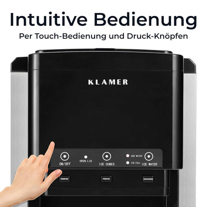3-in-1 Eiswürfel- und Wasserspender
