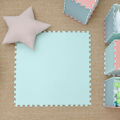 Spielmatte Baby Puzzlematte (9 Teile), Mint