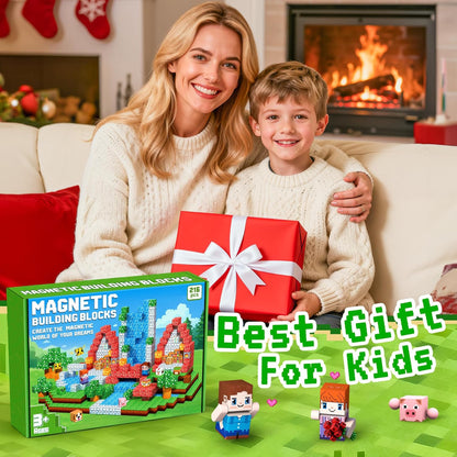 Magnetische Bausteine für Kinder