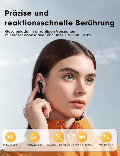 In-Ear Kopfhörer mit Noise Cancelling, Schwarz 2026 Ver