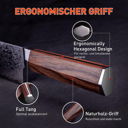 Kiritsuke Kochmesser, 20cm Kiritsuke Messer