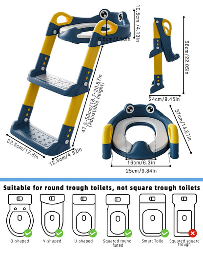 Toilettensitz mit Treppe