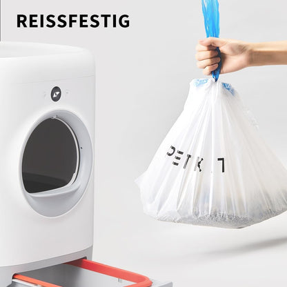 100 Stück Katzentoilettenbeutel (5 Rollen á 20 Stück), 5 Rollos