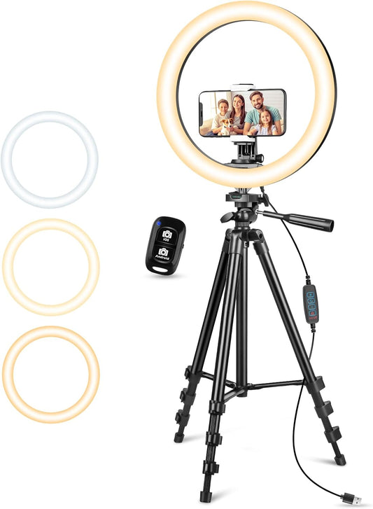 Ringlicht mit Stativ, 12 Zoll