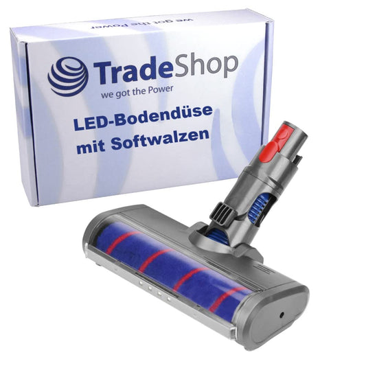 LED-Bodendüse mit Softwalze für Dyson