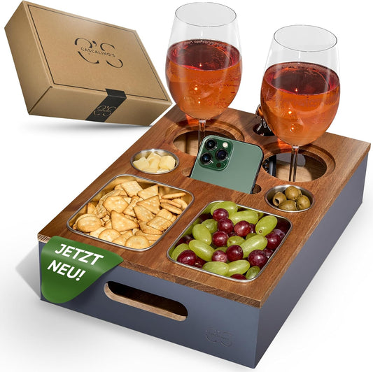 Couchbar Snackbox, Akazienholz