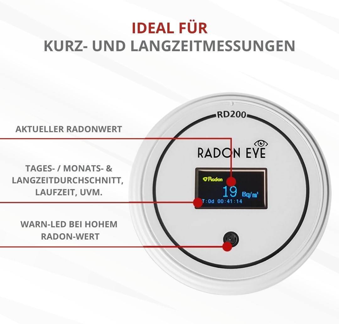 Radonmessgerät