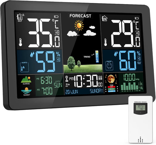 Funk Wetterstation mit Aussensensor