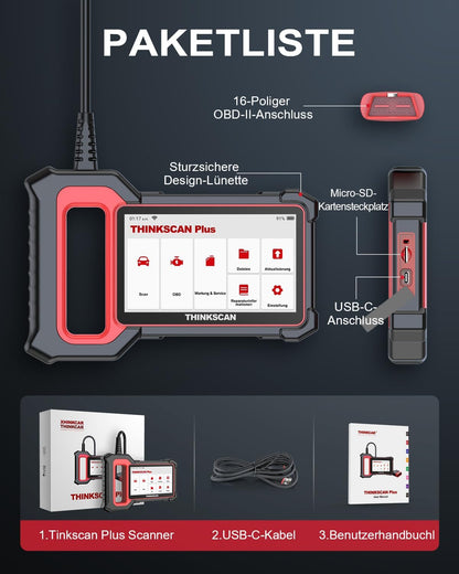 OBD2 Diagnosegerät ThinkScan Plus S5