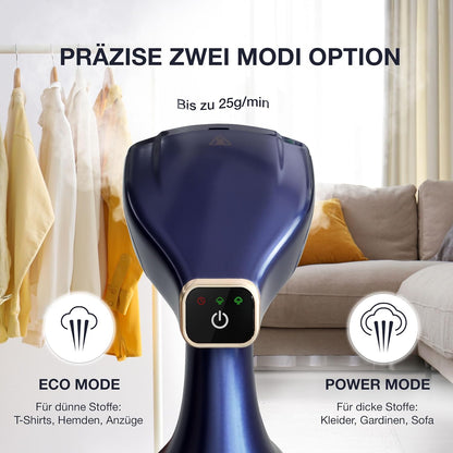 Dampfbügeleisen, Blau