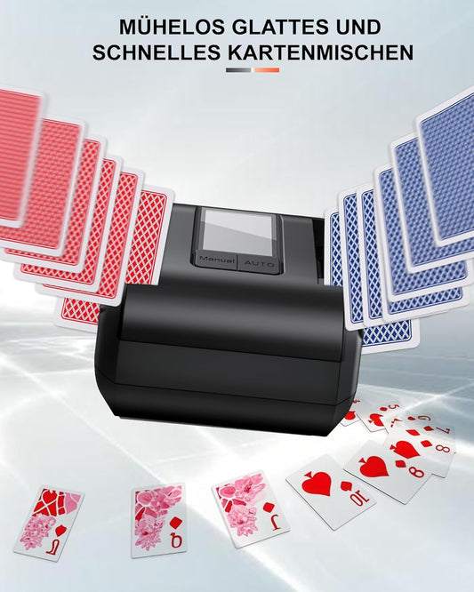 Automatischer Kartenmischer für 1-2 Decks