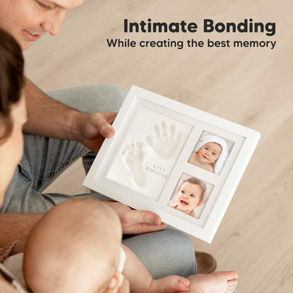 Baby Hand- und Fussabdruck Set, Alpine White Solo