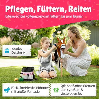 Pflegeset für Steckenpferde