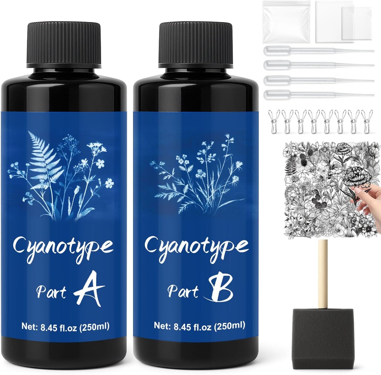 Cyanotype Sonnendruck-Kit
