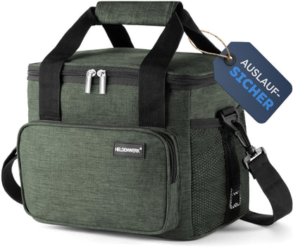 Kühltasche, 10 Liter, 10L (L29 x B20 x H22 cm) Olivgrün