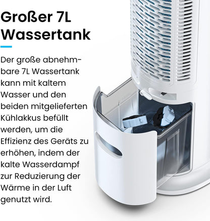 Mobiler Luftkühler, 7L