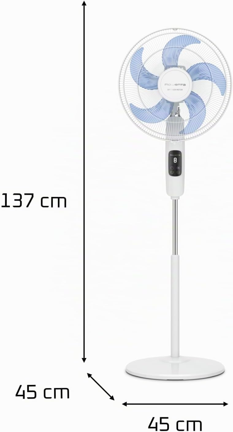Turbo Silence Standventilator mit LED-Display
