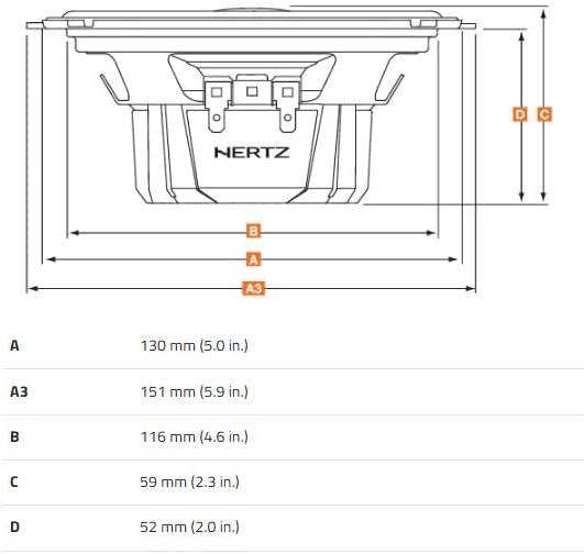 DCX 130.3 Koaxiallautsprecher
