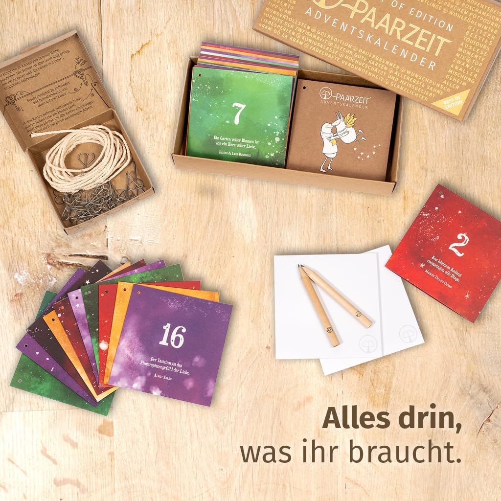 Adventskalender 2025 für Paare, BEST OF EDITION