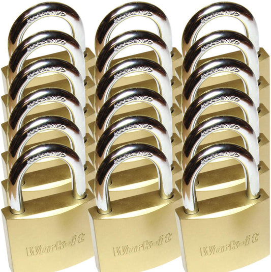 18-teiliges Set Vorhängeschlösser