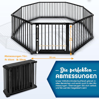 Laufgitter, Schwarz