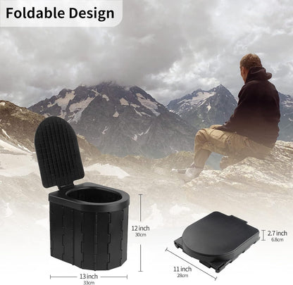 Faltbare Camping-Toilette