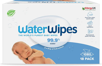 Plastikfreie Reinigungstücher für Babys (1080 Stück), 1080 Stück (18er Pack)