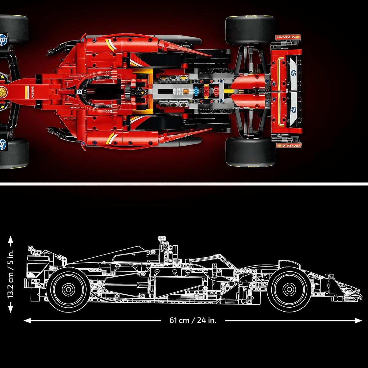 Ferrari SF-24 F1 Rennauto, Ferrari SF-24 F1 Car 42207