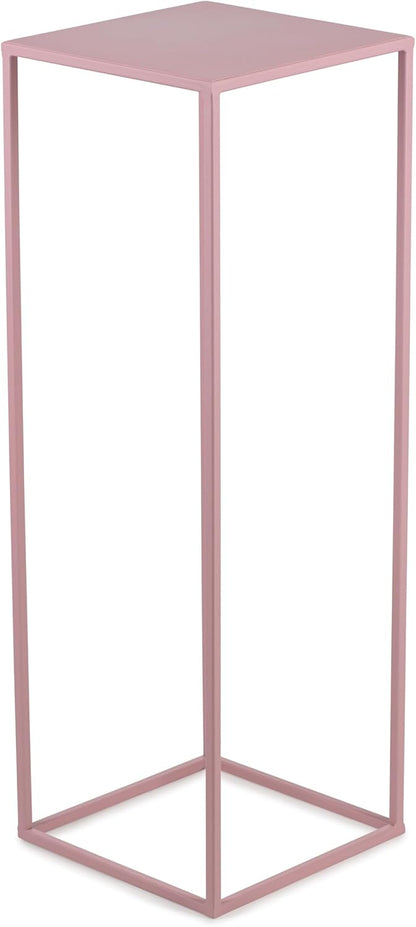 Blumenständer im Loft-Stil, 70 cm hoch, 70 cm, Rosa
