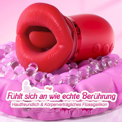 Vibratorenset für Frauen mit KI-App und Leckvibrationen