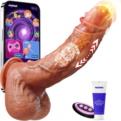 5-in-1 KI-interaktiver KI-interaktiven Dildo mit Stossfunktion