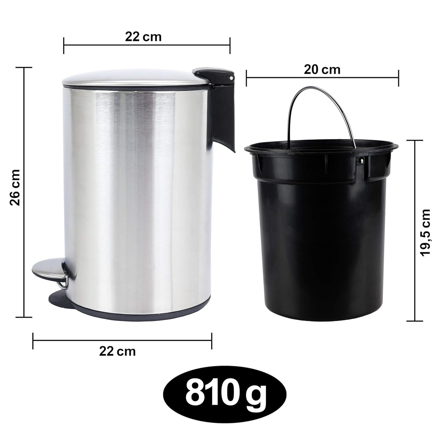 Kosmetikeimer, 5 Liter