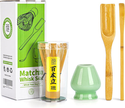 Matcha-Set, Celadon-grün