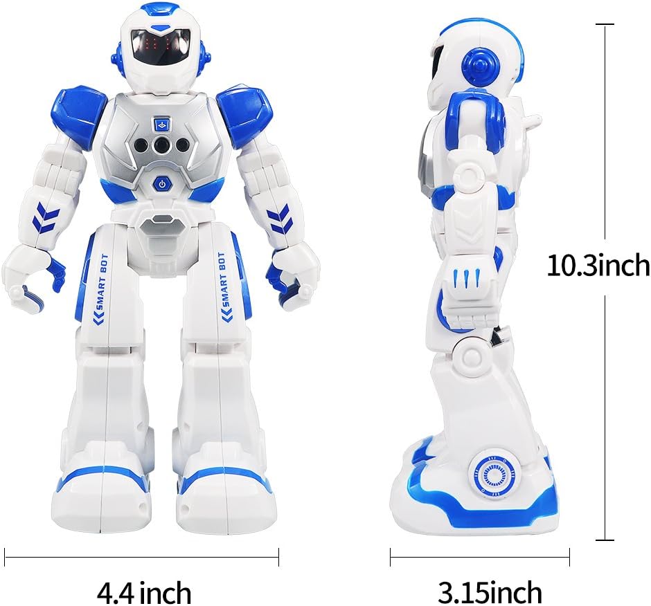 Spielzeug-Roboter, Blau
