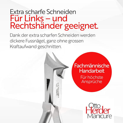 Fussnagelzange, Kopfschneider 2 cm Schnittlänge