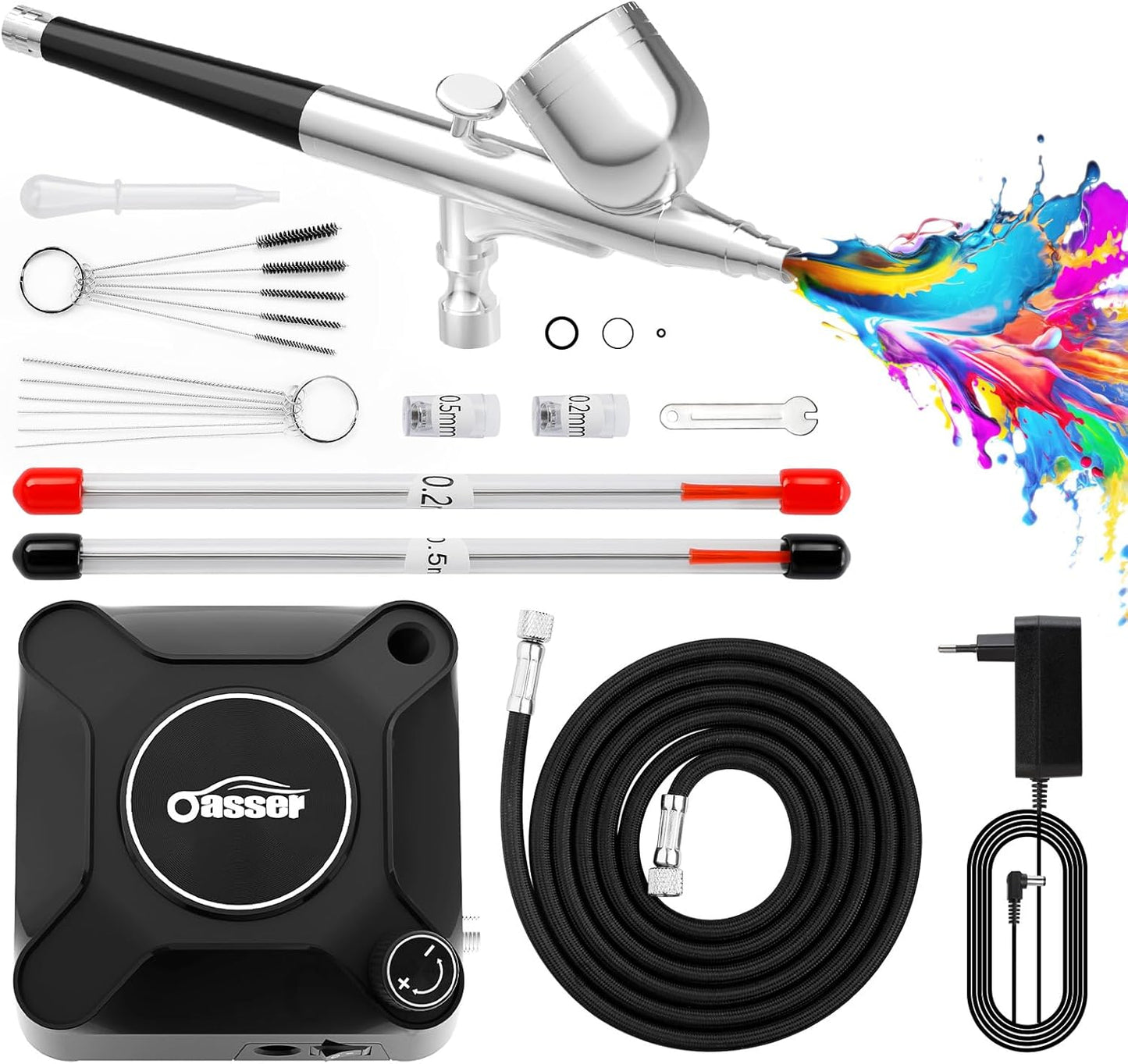 Airbrush Set mit Kompressor