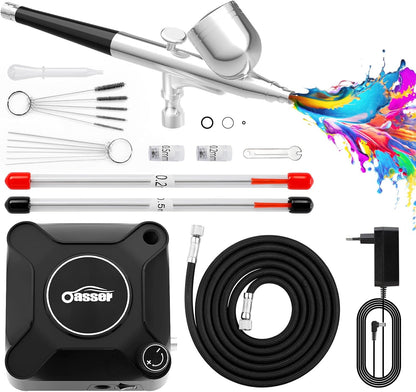 Airbrush Set mit Kompressor