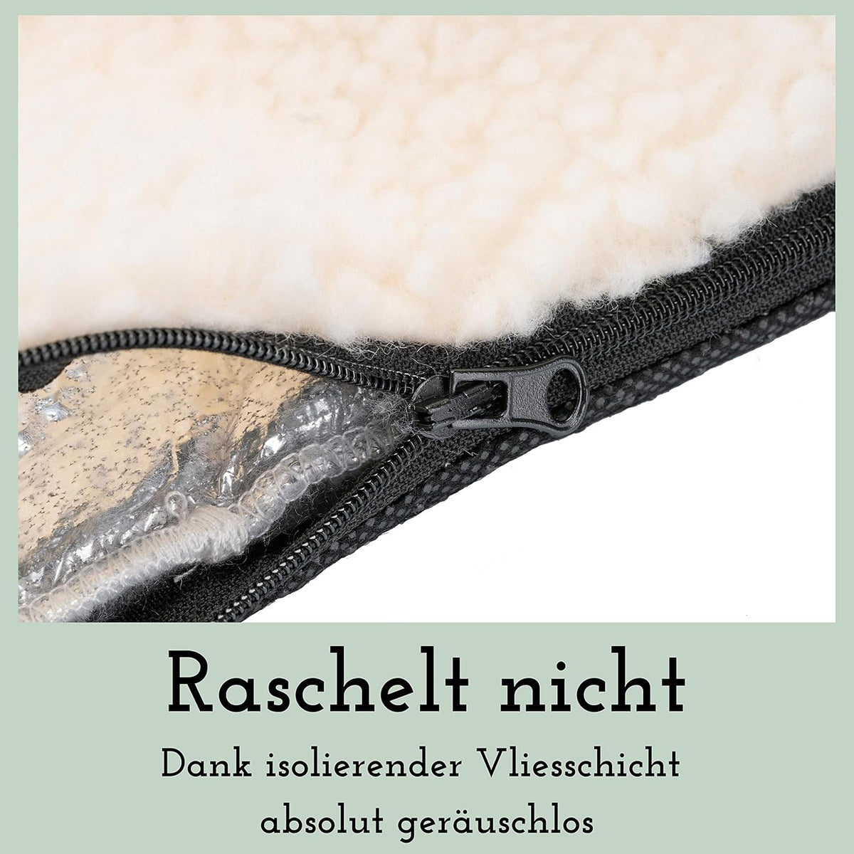 Selbstheizende Katzendecke, L 60 x B 40 x H 3 cm Beige