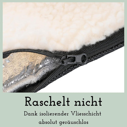 Selbstheizende Katzendecke, L 60 x B 40 x H 3 cm Beige