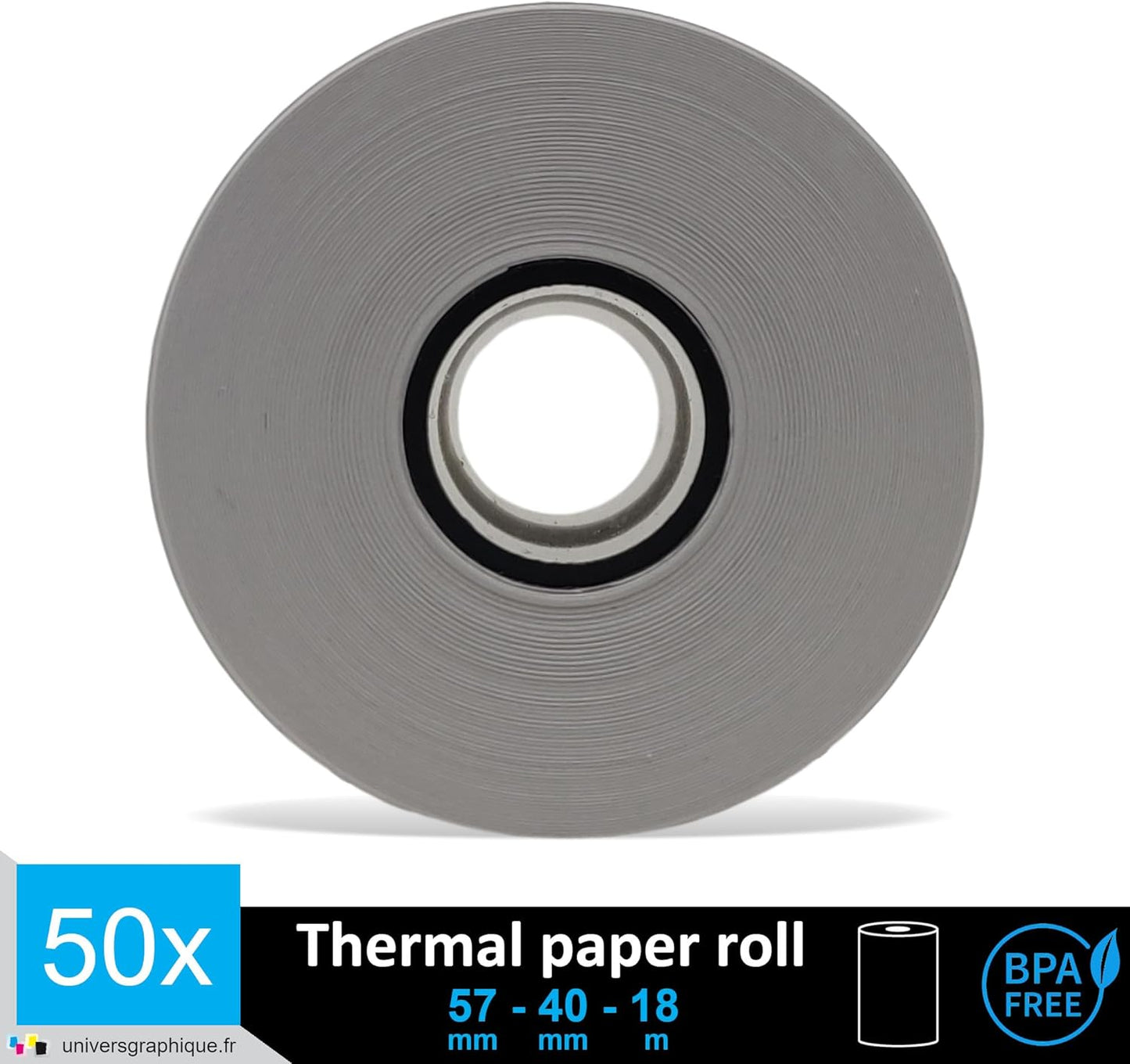 Thermorollen für EC-Geräte 50 Stück