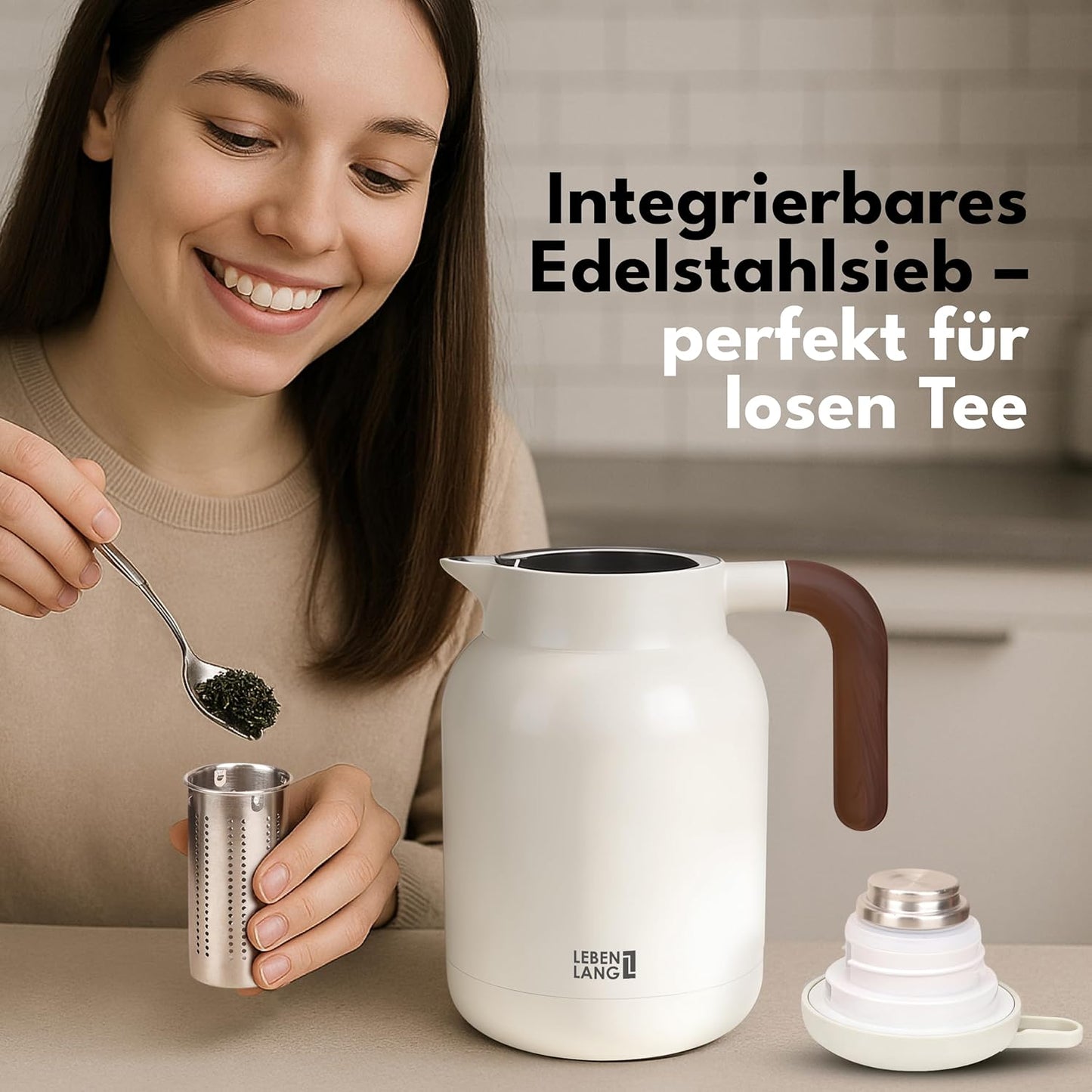 Thermoskanne, Creme