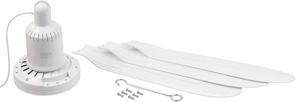 Mobiler Deckenventilator mit Timer, 3 Flügel