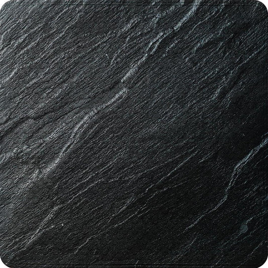 Rutschfest Badematte, schimmelresistent, Granit-Motiv, Granit