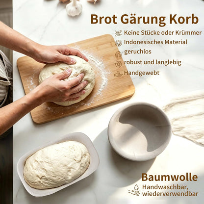 12-teiliges Sauerteig Starter-Set, 12-teiliges Brotstarter-Set