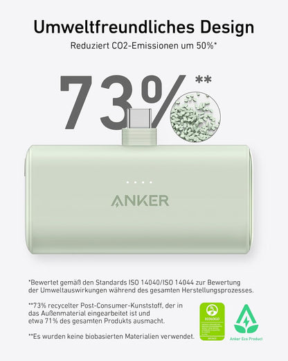 Nano Powerbank, Blau